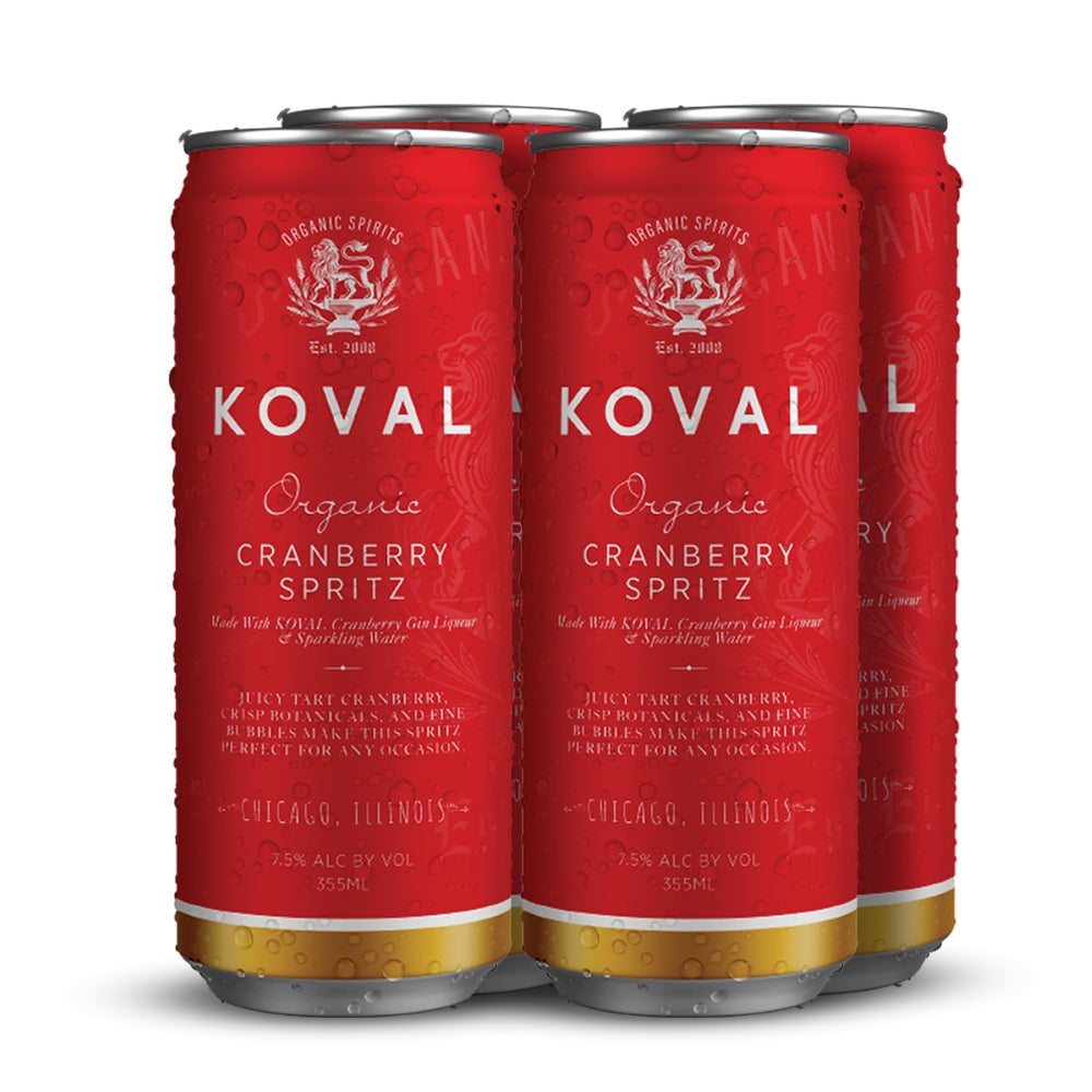 Cranberry Spritz - 4 pack | Koval Inc.